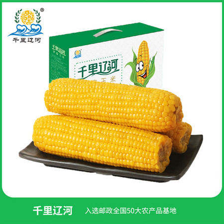 千里辽河 【四平】鲜食玉米礼盒（双辽发货）2000g
