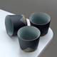 苏氏陶瓷 SUSHI CERAMICS 手绘彩画整套茶具山形画茶壶配精美茶盘茶叶罐7件功夫茶具套装