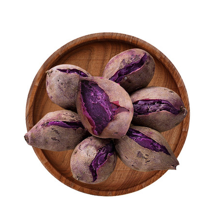 【长阳馆】农家紫薯番薯新鲜 小番薯红薯 5斤包邮图片