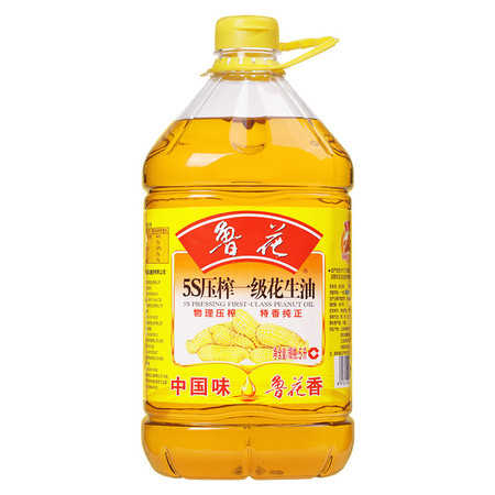 鲁花 5L花生油图片