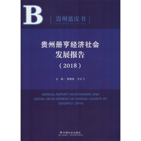 贵州册亨经济社会发展报告(2018)图片