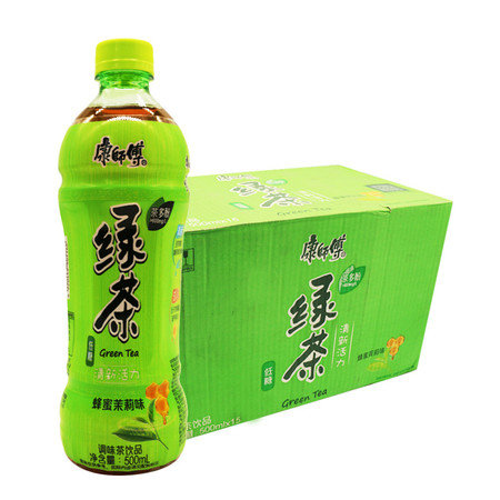 康师傅绿茶500ml*15/箱图片