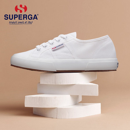 【邮乐自营】SUPERGA 内增高帆布鞋百搭女鞋经典爆款2750休闲小白鞋情侣款S003J70