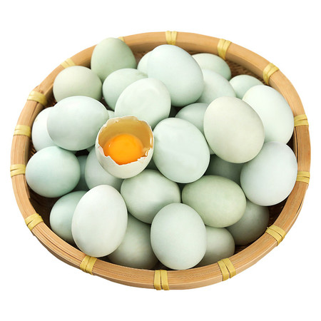  【邮乐自营】 茂苠贸易 泰兴农家散养绿皮蛋30枚/箱图片