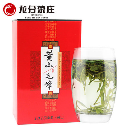 龙合 新茶春茶安徽明前春茶特级黄山毛峰毛尖正宗徽茶200g罐装茶叶图片