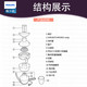 飞利浦/PHILIPS榨汁机 家用多功能果蔬鲜榨机 防滴漏大口径果汁机 带漏斗HR1833/00