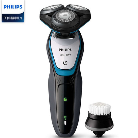 飞利浦/PHILIPS 电动剃须刀 全身水洗三刀头剃胡刀胡须刀刮胡刀 1小时快充 S5090 新品图片