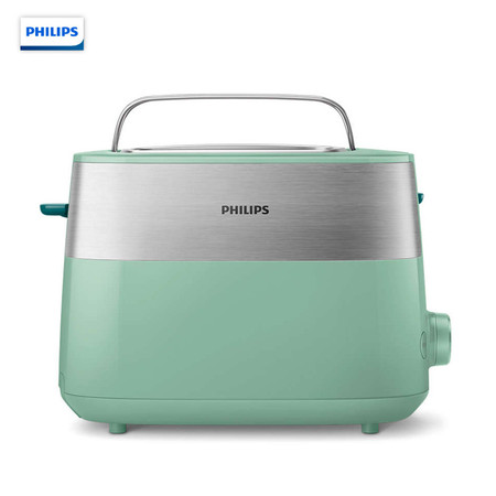  飞利浦（PHILIPS）多士炉吐司机全自动家用迷你烤面包机 HD2519/60 新品图片