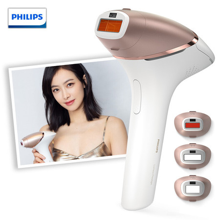 飞利浦（PHILIPS）Lumea智能脉冲光美肤仪丝滑美肌无绳全身适用BRI956/80 白色新品