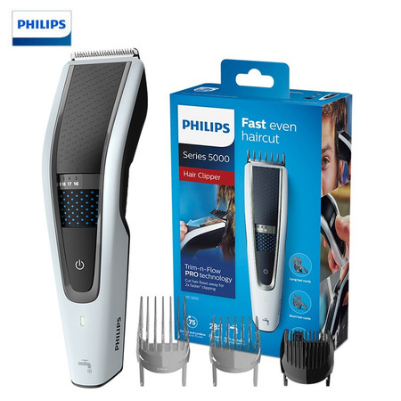 飞利浦PHILIPS 理发器电推剪刀头可水洗剃头电推子成人儿童家用理发器 HC5610/15图片