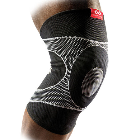 迈克达威/McDavid 跑步网羽篮球护具保暖针织四面高弹支撑护膝5125R