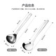美厨（maxcook）304不锈钢火锅勺汤勺漏勺两件装MCCU427