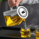  天喜（TIANXI）玻璃茶壶泡茶壶 过滤茶水分离杯 TBL175