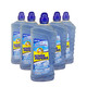 鸭婆婆 多功能地板清洁剂蓝色小苏打香多功能地板清洁剂1250ml多瓶装选择