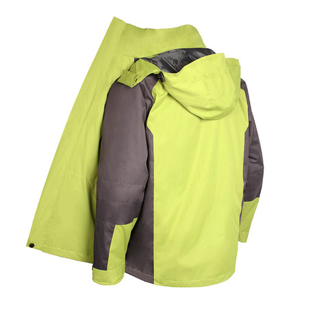 户外运动冲锋衣男女款加厚抓绒两件套三合一保暖防风水登山滑雪服