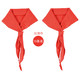 红领巾小学生纯棉布红领巾1.2米绸布不易缩水儿童学校绸子绸缎棉质打结通用成人大号小号文具学生用