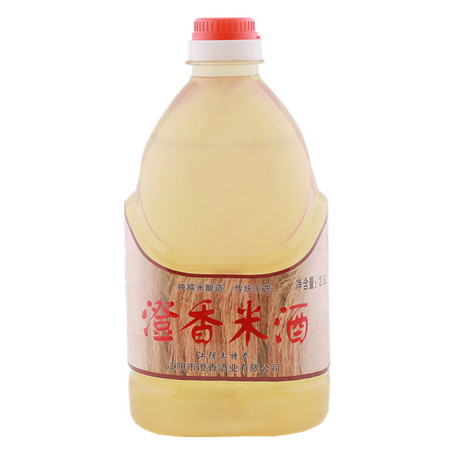 无锡江阴土特产米酒纯糯米酿造清醇型米酒2.5L实惠装图片