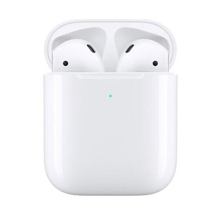 苹果/APPLE 新款AirPods2代 无线蓝牙耳机 配充电盒 无线充电版