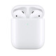 苹果/APPLE AirPods 2代无线蓝牙耳机 配充电盒 有线充电版