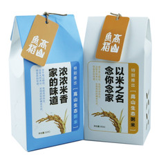 农家自产 （三江供联）高山鱼稻粥米300g*2盒/提