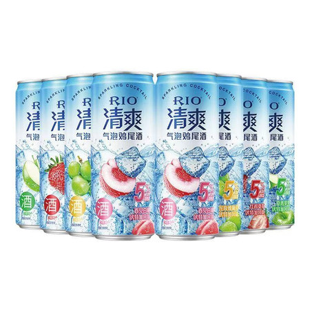 锐澳 RIO清爽鸡尾酒330ml*8罐