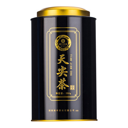 湘丰安化黑茶天尖茶罐装图片