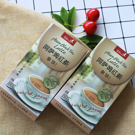 随易anyway 阿萨姆红茶拿铁18g*6条办公室冷饮下午茶速溶粉休闲饮料