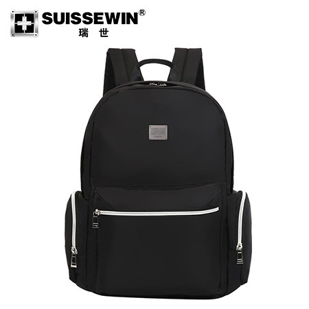 瑞世SUISSEWIN休闲旅行双肩包男女中学生书包电脑包大容量背包SN17120
