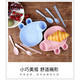 儿童餐具竹纤维小麦秸秆创意套装卡通创意家用碗饭盒婴幼筷子餐盘