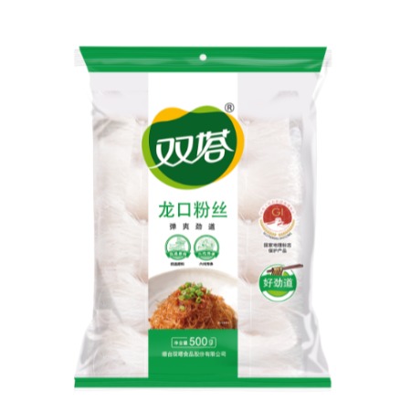 双塔 【龙口粉丝】500g*2袋 优选原料 劲道爽滑