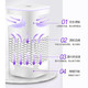 行科  灭蚊灯家用驱蚊器光触媒灭蚊器静音USB家用灭蝇灯