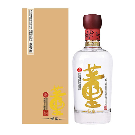 董酒畅享版 54度 董香型白酒 （新老产品随机发货） 500ml*1 单瓶