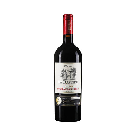 拉昂城堡珍藏干红葡萄酒（超级波尔多）750ml 单支装