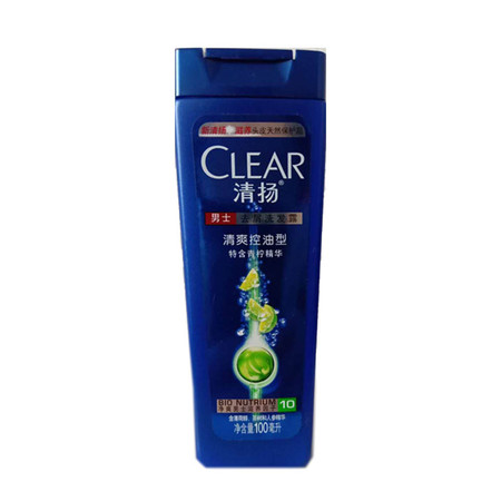 清扬（CLEAR） 清扬洗发水男士清爽去屑洗发乳100ml 清爽控油