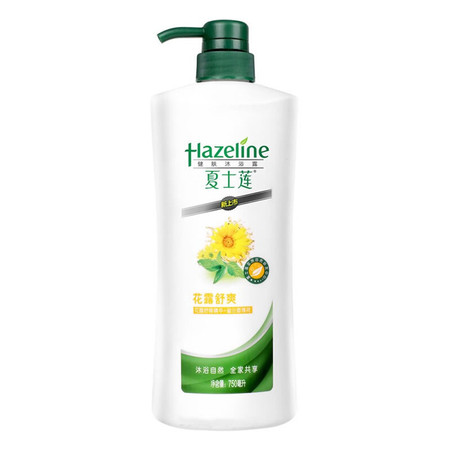 夏士莲(HAZELINE)  沐浴露 花露舒爽750ml 沐浴乳(新老包装随机发货）-特惠