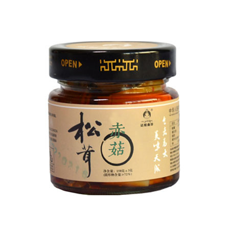 多吉扎森 松茸 【西藏林芝】赤菇松茸酱 158g