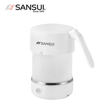 山水（SANSUI）便携式折叠电热水壶 养生壶保温壶  保暖水壶 烧水壶 YY-05B60图片