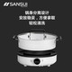 山水（SANSUI） 电火锅大容量 家用多功能电热锅多用途锅不沾涂层多用锅SHG-3015