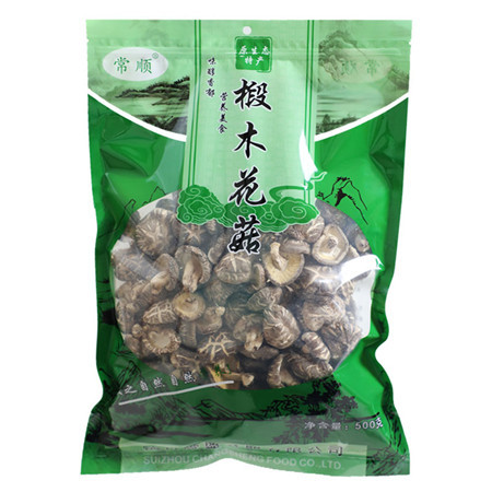 常顺出口椴木花菇500g一斤正宗野生原木香菇干货农家特产蘑菇新品图片