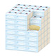 蓝漂(Lampure) 纯竹浆本色抽纸原浆可爱卡通面巾纸家庭装卫生纸28包