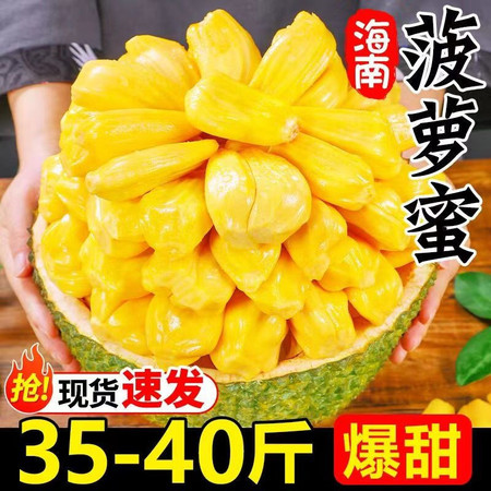亿荟源 海南黄肉菠萝蜜新鲜水果黄肉大果热带特产生鲜图片