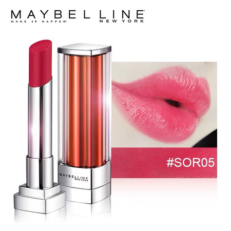 美宝莲/MAYBELLINE 绝色持久唇膏纵情耀系列 SOR05 3g图片