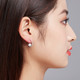 佐奈美（SANAMI)简约小巧百搭耳环气质韩国个性潮人精致可爱淡水珍珠耳饰女