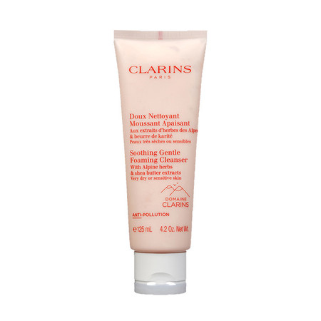 Clarins娇韵诗【专柜货】 舒润泡沫洁面乳125ml“粉泡”舒缓柔和图片