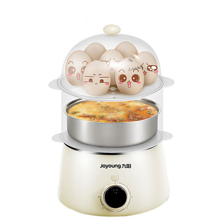 九阳/Joyoung 煮蛋器早餐蒸蛋器多功能双层自动断电防干烧 可煮7个蛋量 ZD-7J92