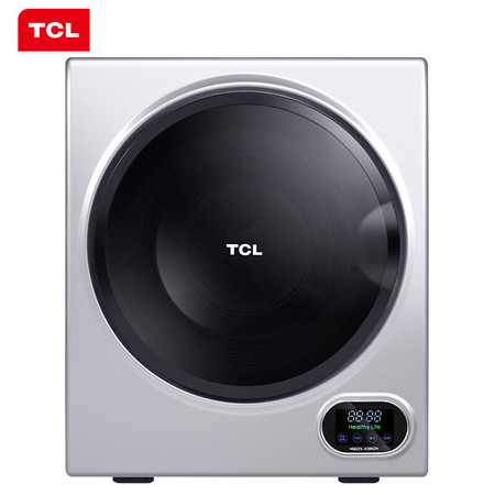 TCL HQG25-K300ZH 2.5公斤 滚筒烘干机干衣机 家用大容量 触屏防皱 衣干即停图片