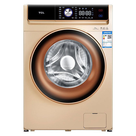 TCL XQGM110-14508BH 流沙金 滚筒洗衣机 11公斤免污式全自动变频家用大容量图片