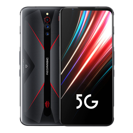 努比亚 红魔5G 12GB+128GB电竞游戏手机 144Hz屏幕刷新率 内置风扇散热