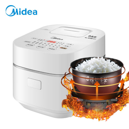 美的（Midea）智能触控电饭煲 IH加热 3L精钢厚釜电饭锅 WHS30C96图片