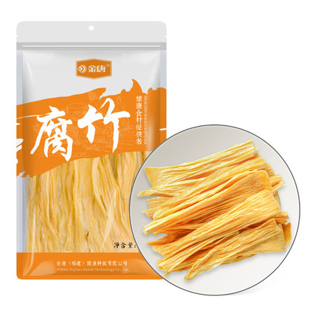 金唐 腐竹 500g/袋 手工黄豆制品 火锅凉拌豆皮腐皮